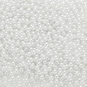 TEMU 5000개 3mm 둥근 인조 진주, 구멍이 없는 DIY 공예 비즈, 테이블 스파터, 결혼식, 생일 파티, 홈 데코, 우아한 장식, 추수감사절, 크리스마스, 어머니의 날, 실내 및 실외 장식에 이상적, 화분 채우기용
