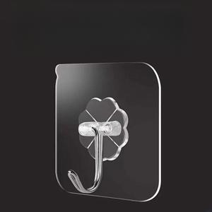 TEMU 100개 흰색 플라스틱 접착 후크 - 쉬운 벽걸이, 못이 필요하지 않음, 사진 및 타일을 위한 강한 고정, 다용도 회전 디자인, 현대 스타일, 다중 표면과 호환, 사진 걸이 후크 | 무소음 설치 | 내구성 있는 플라스틱