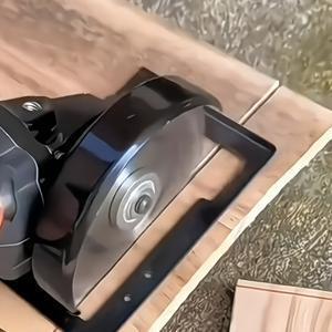 TEMU 2개입 (브래킷 1개 + 보호 커버 1개) 고경도 전문가용 필수 앵글 그라인더 - 브래킷 및 보호 커버, 금속 재질, 전기 또는 배터리 불필요, 앵글 그라인더용, 앵글 그라인더 부품