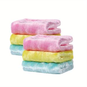 TEMU 자국 및 기름때 방지, 냄새 방지 두꺼운 흡수성 나무 섬유 행주 - 다용도 주방 및 가정용 청소 타월, 손세탁만 가능, 모던 스타일, 주방 타월, 내구성 좋은 타월, 가정 청소, 디자인, 뛰어난 흡수성 타월