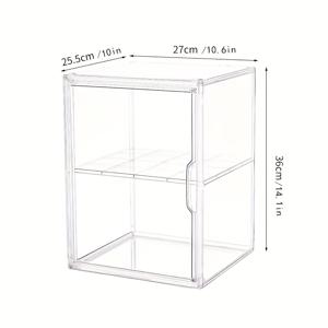 TEMU 투명한 정리함|모자|신발정리대|화장품정리함