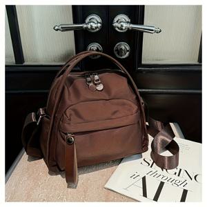 TEMU 조절 가능한 스트랩이 있는 여성용 크로스바디 백 - 일상 가방, 지퍼 클로저, 작업 및 캐주얼 의상에 적합한 넉넉한 내부 공간 - 커피 브라운, 베이지, 블랙 색상 가능 - 내구성 있고 쉬운 세척 디자인, 크로스바디 퍼스, 모던 핸드백, 오일드 마감