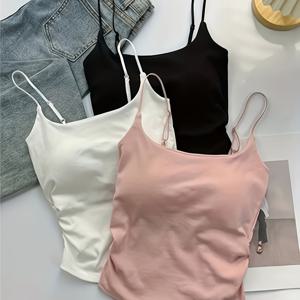 TEMU 3pcs 다기능 브라 세트, 여성용 독특한 디자인/밀착형/내부 스타일/두꺼운 컵 홀더