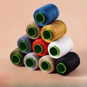 TEMU 데님, 청바지, 담요, 배낭 및 의류 수리용 10줄 실 세트