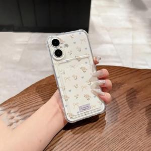 TEMU 사진과 카드를 보관할 수 있는 플로럴 디자인의 휴대폰 케이스. 삼성 S22, S23, S24, A26, A36, A56, A42, A52, A72, A73, A33, A70, A25, S25, S21 5G, S22 5G, S23 Ultra와 호환됩니다. 충격 방지 및 내구성 있는 보호 케이스입니다.