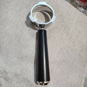 TEMU 51mm 합금 머신 포터필터 - 헤비듀티 베이스리스 바텀리스 포터필터, 머신용 직접 접촉 추출, 가정용 및 상업용 커피 메이커 호환 (필터 미포함) - 커피 액세서리 부품