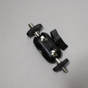 TEMU 듀얼 1/4 볼 헤드가 있는 매직 암 GoPro, 모니터, 마이크용 조정 가능한 범용 확장 매직 암