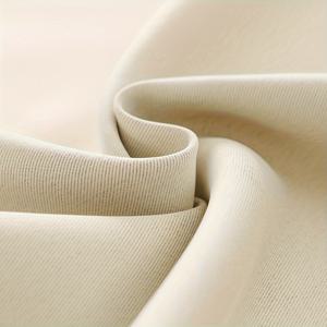 TEMU 2개 세트 모던 캐주얼 심플 단열 및 방음 커튼 및 창문 스크린, 거실, 침실, 스튜디오용, 링 클로저