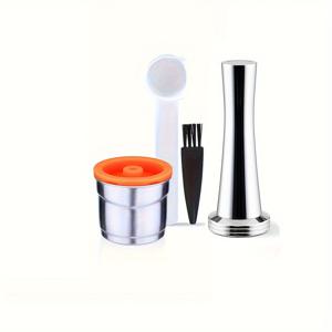 TEMU Illy Y3.2 & X7.1 기계용 스테인리스 스틸 재사용 커피 필터 - 고품질 리필 캡슐 컵 포드 탬퍼 액세서리, 재사용 커피 필터, 캡슐 컵 포드 탬퍼