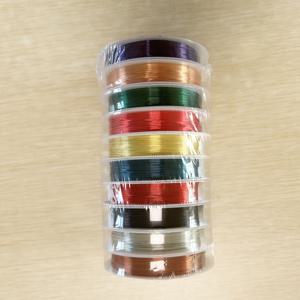 TEMU 10롤의 화려한 컬러 구리 와이어 - 0.3/0.4mm 두께, 유연한 비즈 스트링 와이어, 가정용, 수제, 스타일링 및 모양 조정 DIY 주얼리 액세서리 - 공예 및 비즈 프로젝트에 완벽함