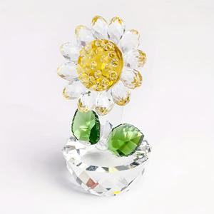 TEMU 유리 조각품, 작은 것, 꽃잎이 있는 유리 꽃 보석, 판타지 테마, 선물 상자 포함, 크리스마스, 추수감사절, 실내 및 실외 사용, 다양한 방 유형, 테이블 장식, 종이 가중, 가정 장식