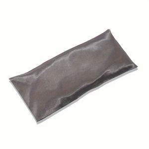 TEMU 편안함을 위한 모노크롬 아이 마스크, 부드럽고 매끄러움 - 수면, 명상, 온찜질, 냉치료에 적합