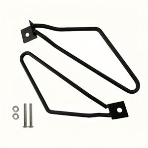 TEMU ATV 사다블 백 지원 브래킷, 내구성이 뛰어난 철제 사다블 백 장착 하드웨어, 모든 토지 차량용