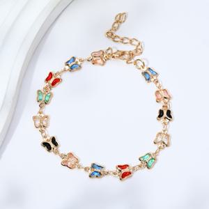 TEMU 여성을 위한 우아한 빈티지 하트 모양 팔찌, 패셔너블한 캔디 컬러 구리, 이상적인 선물, 레트로 스타일, 우아한 스타일