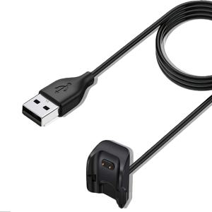 TEMU For Galaxy Fit 2 충전기용, 갤럭시 Fit 2 R220 스마트워치 교체용 USB A 충전 케이블 베이스, 3, 3피트/100cm(기어 Fit 2 및 Fit e 지원 불가)