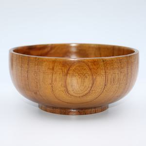 TEMU 손수 제작된 단단한 나무 원형 접시 - 크고 튼튼하며 샐러드, 면, 밥, 국, 디저트, 과일 등 다양한 용도로 사용할 수 있는 대용량 접시 - 가정용 주방 및 식당 사용에 이상적