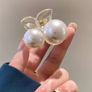 TEMU 체리 모양의 작은 비즈 헤어 클립, 매우 아름다운 머리 장식, 얇은 머리에도 두꺼운 머리에도 사용하기 쉽고 일상적인 헤어 스타일링에 완벽함