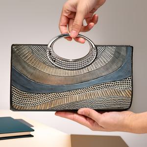 TEMU 여성용 크로스바디 백 이브닝 클러치, 라인스톤 장식, 독특한 플로럴 디자인 럭셔리 핸드백 - 결혼식 및 파티용, 여름 해변 휴가, 어머니날 선물, 축제 행사에 완벽