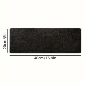 TEMU 1개 미끄럼방지 자동차매트 - 고온에 강한 대시보드용, 휴대폰 & 선스크린 수납가능, 세탁·재사용 접착식, Nano PU 무흔적 내장부품 데코