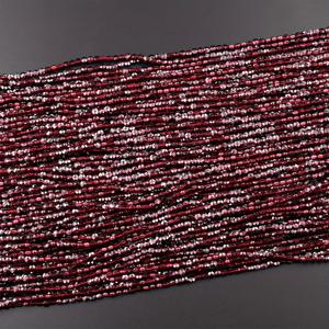TEMU 약 100개 4mm AAA 면석 코인 비즈 스트랜드 | 진한 레드 스파클 | 팔찌, 목걸이, 참 장식용 DIY | , , 빈티지 스타일 | 뿌리 차크라 | 가을, 크리스마스, 선물에 이상적
