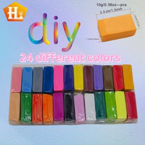 TEMU 보석 만들기 키트, 1개의 작은 상자에는 24가지 다양한 색상의 부드러운 흙이 들어있다. 각 조각은 3.3x1.9x1.1cm/1.3x0.75x0.43인치로 DIY 공예 초보자에게 적합하다. 귀걸이, 공예 도구, 아티스트를 위한 조합 부드러운 흙 세트. 할로윈과 크리스마스, 새해 시리즈 파티, 개인 또는 그룹에 의해 캐주얼 사용.
