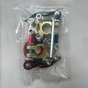 TEMU 2개 자동차 배터리 양극 및 음극 터미널 클램프/커넥터, 다중 /고전도성-산화 방지, 차량 배터리 유지보수/교체용 범용 액세서리