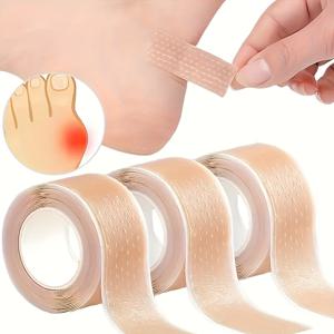 TEMU 젤 물집 반창고 - 투명 발뒤꿈치 보호 테이프, 발, 손, 발가락용, 신발 마찰 완화, 물집 예방, 유연하고 통기성 좋은 신발 보호|투명 접착제|소재, 발 관리, 은밀한 보호, 무봉제 디자인, 피부 친화적 접착제, 라이프스타일, 직장인