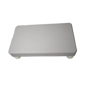 TEMU 인체공학적 화이트 플라스틱 발판, 질감 있는 표면 - 사무실, 가정, 공부용 휴대용 책상 밑 발판, 내구성 있는 PP 소재, 편안함과 생산성을 위한 이상적인 제품, 사무실 발판 | 현대적인 발판 | 내구성 있는 플라스틱 발판, 사무실 발판