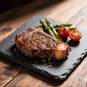 TEMU 4개 세트 사각형 천연슬레이트 서빙 트레이 - 10x10cm / 3.94