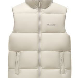 TEMU 2025 신상 겨울용 남성 민소매 방한 조끼, 두꺼운 캐주얼/비즈니스/아웃도어 스포츠 웨이스트코트