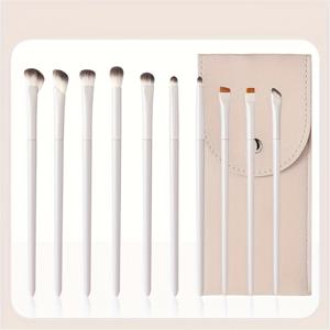 TEMU 10개입 올인원 아이섀도 브러쉬 세트 - PC 게임 및 일반 사용 가능, 부드러운 합성모로 완성된 멀티 브러쉬 메이크업 키트, 초보자를 위한 완벽한 아이섀도 도구, 데일리 사용 및 휴일 선물에 이상적 (10개 브러쉬)