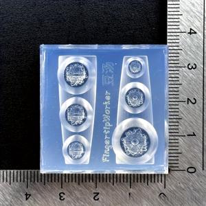 TEMU 1개 레진 실리콘 몰드, 3D 눈알 조각 네일 액세서리 DIY 몰딩, 3D 몰드, 탈형 쉬운 레진 액체 몰드, 공예 몰드,상세한 몰드,정교한 디자인,내구성 있는 실리콘,정밀 주조,취미 활동가들