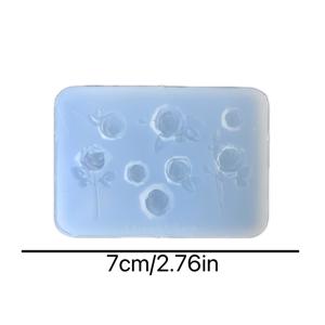 TEMU 재사용 가능한 실리콘 & 레진 캐스팅 몰드 - DIY 공예용 다양한 모양 키체인, 피규어, 동전 홀더 몰드, 쉬운 탈형, 내구성 있는 직사각형/복잡한 곡선 디자인 (레진, 왁스, 클레이 호환), 초보자 및 취미 활동가용