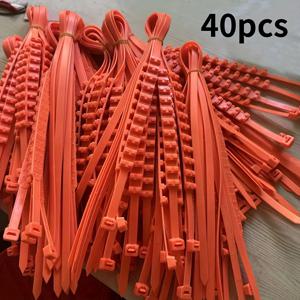 TEMU 40개 재사용 가능한 미끄럼 방지 체인 - 튼튼한 플라스틱, ATV, 자동차, 트럭 및 SUV에 적합 - 필수 비상 운전 안전 액세서리, 겨울 운전 보조 장치, 차량 소유자, 견고한 구조, 고품질 소재, 컴팩트한 디자인, 차량 액세서리