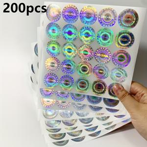 TEMU 200/500개 원래 품질 보안 라벨, 상자 밀봉을 위한 방해 스티커, 30x30mm