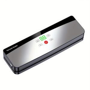 TEMU 보라색 세척 진공 포장기 - 무선, 휴대용, USB 충전식, 터치 스크린 디스플레이, 방수 버튼, 주방 및 야외 피크닉에 이상적, 야외 요리용품 | 현대 주방 가전제품 | 터치 스크린 디스플레이