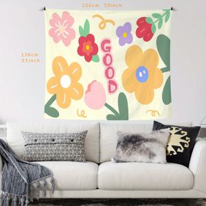 TEMU 1pc 경량 및 통기성 꽃 피치 스킨 테이프스트리 - 