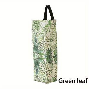 TEMU 대용량 벽걸이형 비닐봉투 디스펜서 - 튼튼한 PVC & 비닐 식료품 및 쓰레기 봉투 정리함, 주방 및 홈 액세서리용