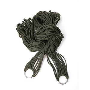 TEMU 헤비듀티 두꺼운 나일론 야외 해먹 - 녹색 방충망, 다기능 스윙/의자/피크닉, 통기성 가볍고 휴대용 녹색 매달린 침대, 정원, 캠핑, 뒷마당용 (기둥 없음/간편 설치)