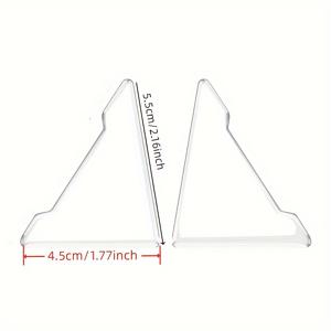 TEMU 투명 자동차 도어 코너 가드 - 충돌방지 및 스크래치 저항성, 접착식으로 설계된 SUV·트럭용 (간편한 설치와 내구성 있는 충격보호), 깔끔하고 눈에 띄지 않은 디자인의 차량 사이드 도어 프로텍터