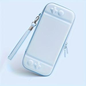 TEMU 스위치 OLED, 스위치 라이트, 스위치 우유 피부에 민감한 더러운 보관 가방, 충돌 방지 슬림 보호 케이스에 적합|가죽가방