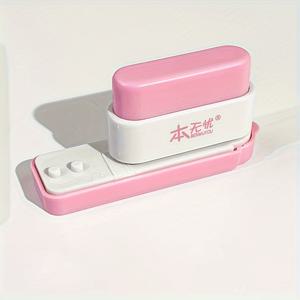 TEMU 다섯 구멍 펀치 기계: 책상 정리함, 노트북과 문서를 묶는 데 이상적, 학교로 돌아가는 선물, 사무실 및 학교 용품