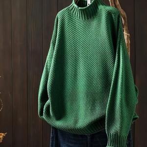 TEMU 여성용 하이넥 로마스 스웨터 - 스트레치 베이지 솔리드 컬러 캐주얼 풀오버, 가을 겨울용, 핸드워시/드라이클리닝 가능, 편안한 착용감, 귀여운 스웨터, 코지 아우터웨어, 다재다능한 패션, 텍스처 소재