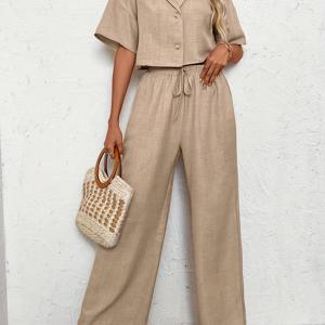 TEMU 【우아한 방향성 + 여성용 팬츠 슈트】