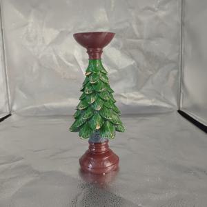 TEMU 1개, 장식용 레진 크리스마스 트리 오너먼트, 3D 그린 파인 디자인, 홈 키친 장식, 테이블 센터피스, 파티, 레스토랑 및 크리스마스 축하 장식에 적합