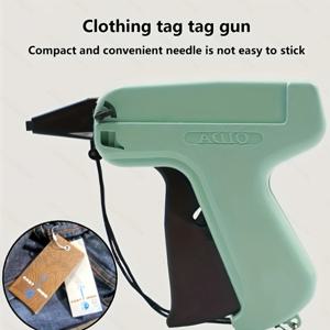 TEMU 의류, 양말 및 모자용 휴대용 비전기 라벨 프린터 건, 단색 인쇄 및 라벨 바브, 라벨 후크 포함