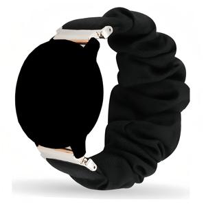 TEMU 20mm 스크런치 소프트 탄성 교체 스트랩, 삼성 7 6 5 4 FE 밴드 40mm 44mm/삼성 6 클래식 47mm 43mm/워치 5 프로 45mm/4 클래식 46mm 42mm, 화웨이 워치 GT2/3 42mm, 샤오미/화미/아마즈핏 호환