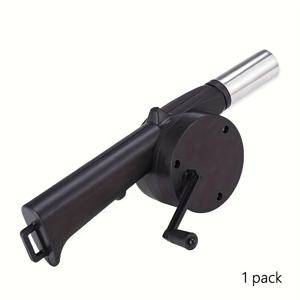 TEMU 미니 휴대용 블로워 | 숯불 | 낙엽 및 먼지 제거기 | 필수 캠핑 장비, BBQ 액세서리, 야외 요리, 경량 도구, 컴팩트 디자인, 효율적인 블로워, 튼튼한 구조, 먼지 블로워, 낙엽 블로워, 아웃도어 애호가, 그릴