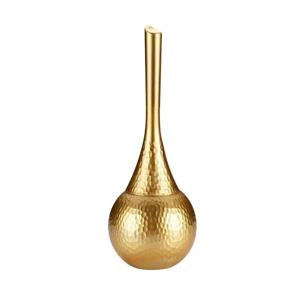 TEMU 아티스틱 에스테틱 화장실 브러쉬 세트 - 독특한 스트림라인 메탈릭 마감 | 부드러운 표면으로 쉬운 청소, 편안한 긴 손잡이 그립 | 다양한 욕실 스타일과 완벽한 조화 | 인테리어와 내구성을 한층 높여줍니다