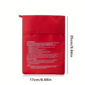 TEMU 2개입 전자레인지 감자 베이킹 백 - 빠른 조리, 내열 PET 소재, 완벽한 푹신함과 균일한 가열로 만드는 감자·고구마·옥수수용 - 휴일, 바쁜 저녁, 가정/사무실 주방에 이상적, 축제 주방 도구, 실용적인 주방 아이템, 컴팩트 디자인, 내구성 강화, 바쁜 전문가들을 위한 필수품